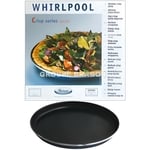 Plat Crisp pour micro-ondes Whirlpool Family Chef/Talent - Ø 31cm