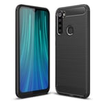 Carbon Flex Xiaomi Redmi Note 8 skal - Svart