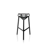 Magis - Stool One Medium H67 Black - Barstolar utomhus - Konstantin Grcic - Svart - Metall