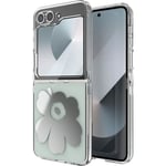 Samsung x Marimekko Dual Layer Case -suojakuori, Samsung Galaxy Z Flip6, harmaa/hopea