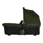 Silver Cross Micralite Carrycot For TwoFold SmartFold Pram - Carbon - Evergreen