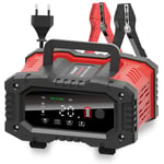 Chargeur de batterie de voiture moto 10A/20A Chargeur de batterie de voiture portable 12V24V 150/300W sélectionné à la main 20A Rouge eu