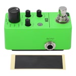 Elektrisk gitarr effektpedal 11 typer klassiska effekter 1/4in mono ljudgränssnitt mini modulations pedal