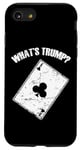 Coque pour iPhone SE (2020) / 7 / 8 Qu'est-ce que Trump? Euchre Jeu de cartes