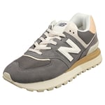 New Balance 574 Mens Grey Casual Trainers - 4 UK