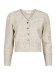 Hunter Multi Knit Cardigan - Beige Melange