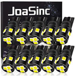 JoaSinc 10x Ampoule W5W LED T10 168 194 501 LED de Voiture Lampe 9SMD 2835 LED Ampoules pour Lumière Dôme Côté Carte Feux de Plaque d'immatriculation 12V