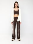 Eyda Ellie Flare Pants Brown - XS