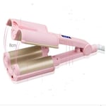 Ammattimainen Electric Magic Hair Curling Iron Keraaminen Triple Barrel Spiral Curler pihdit Wave Crimple Styling Salon Roller Style-Option hiusten kiharrin