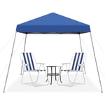 RELAX4LIFE Tonnelle de Jardin Pop-up 3x3M |3 Hauteurs Réglables |Pavillon Pliant Imperméable & Protection UV |Sac de Transport