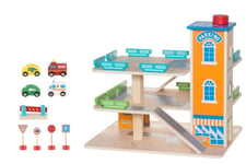 Nenurodyta Toy Wooden Parking Garage 609678