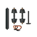 Xiaomi Fed V2 30 kg hantel + bar + kettlebell kit - svart/orange - TU