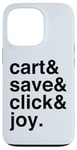 iPhone 13 Pro Smart Shopping Deal Happiness Cart Joy Case