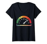 Womens Audio Engineer Soundboard Mixer Music Studio Tech Audiophile V-Neck T-Shirt