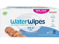 Waterwipes Waterwipes, Bio, Våtservetter, 60St.X9, Sv (Nine-Pack)