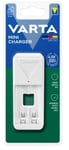 Varta Caricabatterie E Batterie Mini Charger 2xAA Bianco 57656101451