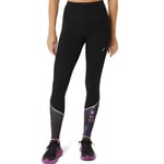 Asics Road Lite-Show Tights - Lange Reflekterende Løpetights Svart/Sølv/Lilla/Rosa/Blå