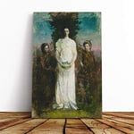 Big Box Art Canvas Print Wall Art Abbott Handerson Thayer My Children | Mounted & Stretched Box Frame Picture | Home Decor for Kitchen, Living Room, Bedroom, Hallway, Multi-Colour, 24x16 Inch