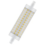 Led ljuskälla osram - Lampa multi line 125 dim 15w 827 r7s vit