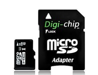 Digi Chip 32GB Micro-SD Class 10 For DBPower, Apeman, VicTsing, Wimius, Akaso Action Cameras Cam