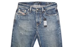 DIESEL LARKEE-BEEX 084VB JEANS TAPERED W30 L34 100% AUTHENTIC