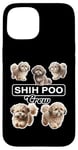 Coque pour iPhone 15 L'équipage de Shih Poo