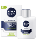 NIVEA MEN Instant Relief - Sensitive Post Shave Balm with 0% Alcohol, 100ml