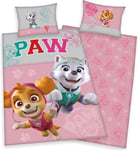 Paw Patrol Skye Everest Duvet Cover Single Quilt Bedding Pillowcase Bed Set Pink