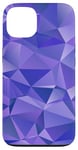 Coque pour iPhone 13 Simple Abstrait Bleu Abstrait Triangle