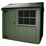 National Trust by Crane Garden Buildings Felbrigg Garden Shed, 1.8 x 2.4m, FSC-Certified (Scandinavian Redwood)