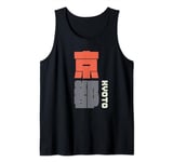 Kyoto Japan Retro Japanese Kanji Kyoto Old Japan Souvenir Tank Top