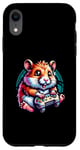 Coque pour iPhone XR Hamster Joueur À La Manette