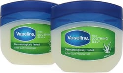 2 X Vaseline ALOE SOOTHING Petroleum Jelly 450ml each