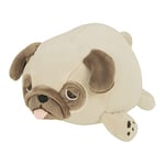 NEMU NEMU Peluche - Hana le Bulldog - Coussin à câliner - Ultra doux - Taille S - 11 cm