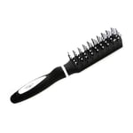 Accessoire Cheveux - Brosse plate ajourée 24x4.5cm - Noir