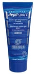 HIBROS Crème dépilatoire pour hommes douche peau sensible épilation jambes bras poitrine dos gel délicat professionnel indolore sport cyclisme élimination des poils durs indésirables 200 ml