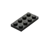 LEGO Plates: Black 2x4. Part 3020 (X 25)