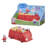 Peppa Pig Peppa’s Adventures Peppa’s Family Red Car Preschool Toy, Speech and So