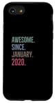 iPhone SE (2020) / 7 / 8 Awesome Since January 2020 Age Birthday Idea Case