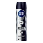 Spray déodorant Men Black & White Invisible Nivea Men Black White Invisible [