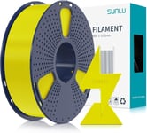 Filament PLA Haute Vitesse1.75 mm,Filament PLA pour Imprimante 3D rapide,Conçu pour l'impression à Grande Vitesse,HS-PLA Filament,Précision Dimensionnelle +/- 0.02 mm,1KG Jaune(Q536)