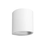 Integral LED Larissa Indoor Decorative Paintable Plaster Up & Down Wall Light – Requires 1x G9 LED Bulb (Sold separately) – Match Your Interior, Ideal for Bedroom, Living Room, Hallways & Offices