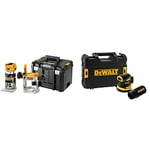 Affleureuse défonceuse Brushless 18V DEWALT - machine nue + coffret Tstak -  DCW604NT