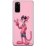 Samsung Galaxy S20 Genomskinligt Skal Pink Panter Peace