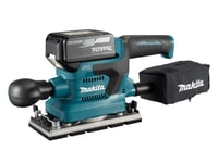 Makita LXT Finishing Sander 18V 2 x 5.0Ah Li-ion Pad 93 x 185mm DBO382RTJ