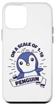 Coque pour iPhone 12 mini On A Scale Of 1 To 10 Oiseau de mer Pingouin Roi Pingouin