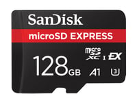 Sandisk Express - Flashhukommelseskort - 128 Gb - Microsdxc Uhs-I