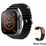 49 mm för Apple Watch Ultra 8 Smartwatch Smart Watch Herr Dam Series NFC Bluetooth Call Wireless Charge Fitness Waterproof Watch black and xiaochNL