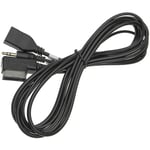 Vhbw - Câble adaptateur aux usb en y pour radio de voiture compatible avec vw New Beetle, Passat, Polo, Scirocco, Phaeton, rns 510 (index a+)