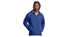 Veste coupe vent under armour storm run bleu homme